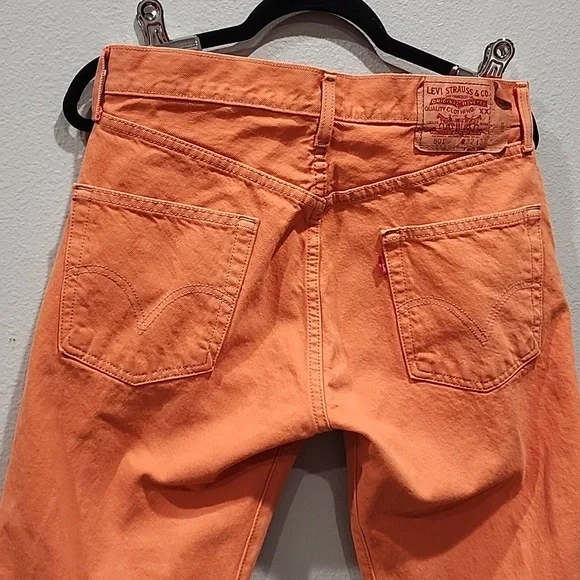 COPY - LEVI'S Vintage Orange 501 Jeans - Picture 12 of 14